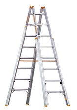 Layher Topic Aluminium Treppenstehleiter Treppenhausleiter 1061 Treppenleiter