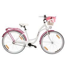 Goetze Style 28 Zoll Citybike Damen Retro Fahrrad mit Rücktrittbremse und Korb~!