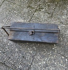 Vintage Werkzeugkasten Werkzeugkiste Rheidco Metall Robust Alt