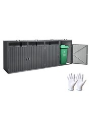 4er mülltonnenboxen 240l - 4er, 4*240l