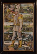 AK puzzle Trompetenspieler 1914/ 1915 Soldau Lemberg Seeschlacht Bremerhaven WW1
