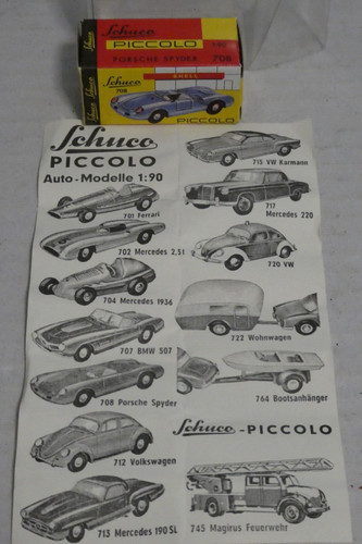Schuco piccolo leerbox porsche - schuco,