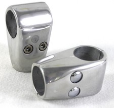 2x HAPPICH 6060034 Haltestangen System Handlauf Halterung T-Stück Alu Rohrklemme