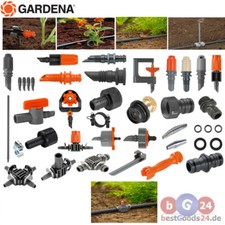 GARDENA Micro-Drip-System -Verbinder Tropfer Düsen Klemmen Ventile für Garten