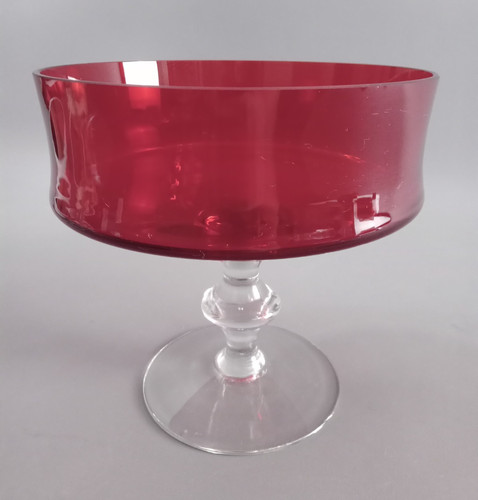 Dekorative fußschale glas - dekorative,