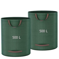 500 Liter 2x Gartenabfallsack