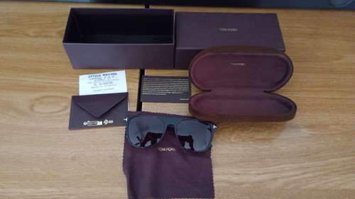 Schwarze tom ford sonnenbrille - ford,