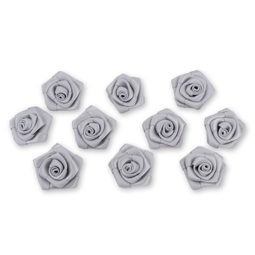 Satinrosen 3cm rosenköpfe - 3cm,