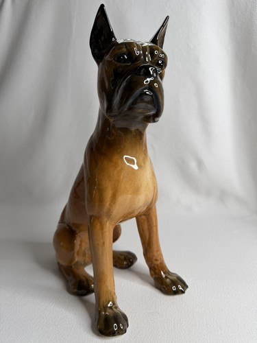 Goebel porzellan boxer hund - porzellan,