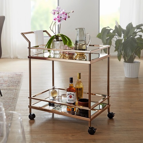 Finebuy servierwagen gold - servierwagen,