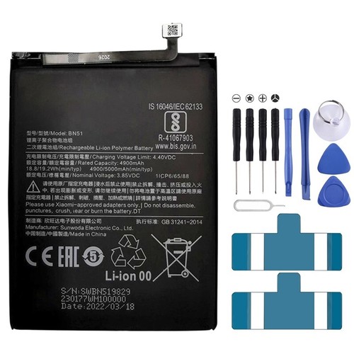 Bn51 5000mah polymer akku - li-polymer,