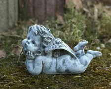 Frostfeste Steinfigur Engel