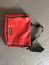 seltene Freitag Messenger Tasche, rot , groß (verstellbar), Unikat