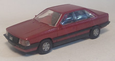 Rietze Audi 100 Typ 44 C3 Limousine rot 1:87 guter Zustand