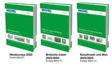 MICHEL Briefmarken Katalog Europa Set 2023 Westeuropa (E3, E 13, E 14)