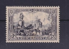 DR 65 II Germania 3 Mark Reichspost postfrisch mit Altsignatur (ew330)