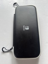 Nintendo Switch OLED Tasche Huelle Spielekonsole Schutz Aufbewahrung Schwarz