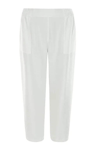 Damen hose leinenmischung - damen,