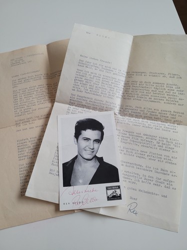 Rex gildo autogramm - rex,