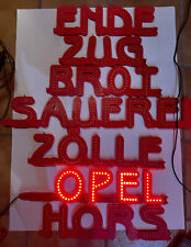 30 LED Einzelbuchstaben Leuchtbuchstaben ca 10 cm Höhe