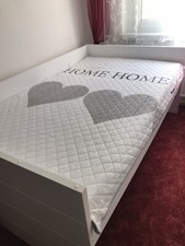 Doppelbett 120x200; 90x200 mit Bettkasten!