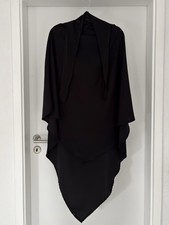 Black Khimar One Layer Medina