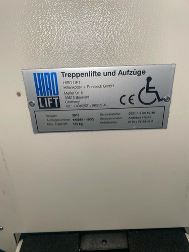 Gebrauchter treppenlift mit - gebrauchter,