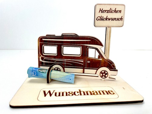 Geldgeschenk wohnmobil aus - geldgeschenk,
