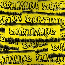 100x Dortmund Aufkleber/