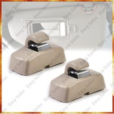 2x Sonnenblendenhalter Clips