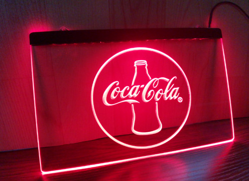 Led neonlicht schild - von, coca