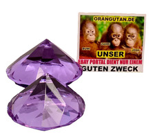 2 GLAS PYRAMIDEN / SCHWERES MATERIAL  FOTO+BESCHR. INTERNAT. VERSAND MÖGLICH