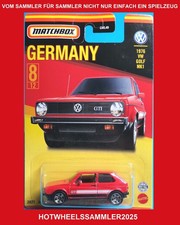 MATCHBOX "1976 GOLF GTI MK1" FARBE ROT MATCHBOX GERMANY OVP UNGEÖFFNET!