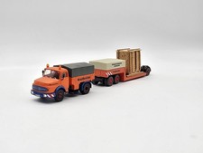Mercedes-Benz LAK Baumann Tieflader Lkw Resin Eigenbau  1:87 Handarbeit