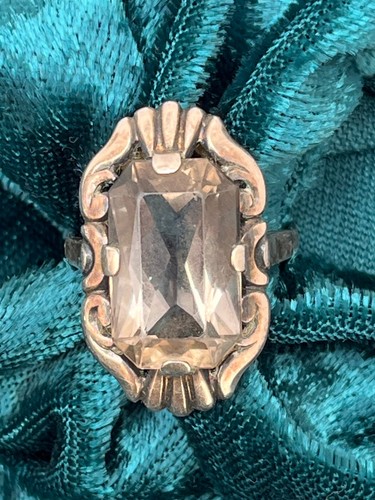 Vintage damen ring silber - damen,