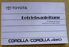 Toyota corolla - 4wd,