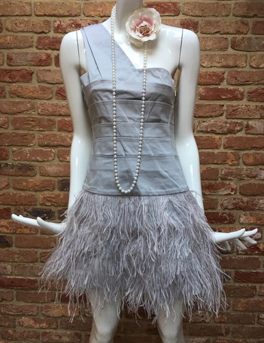 Oasis grey flapper 1920s - grey,