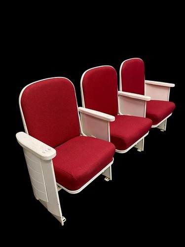 Theater seats vintage - seats,, red
