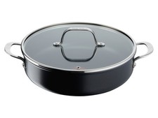 Jamie Oliver by Tefal Alu-Servierpfanne mit Deckel, Ø 30 cm - B-Ware neuwertig