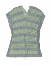 VINTAGE Damen Häkel Tunika