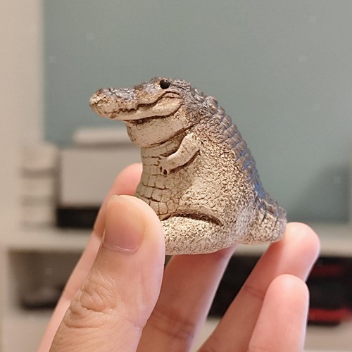 Garten krokodilstatue harz - garten,