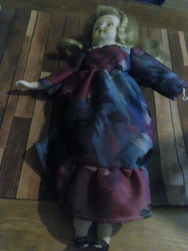 Clownpuppe porzellan kopf - porzellan, 310