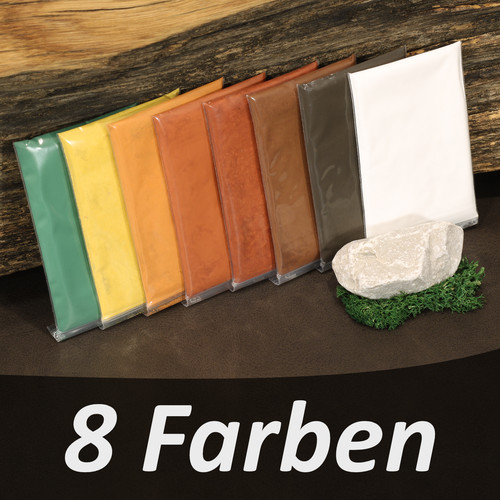 Farbset mit pigmentfarben - farbset, 8