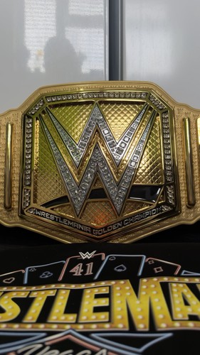 Wwe golden mania title - golden,