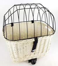 XL Hundefahrradkorb aus Weide