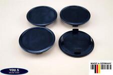 4 Nabenkappen Nabendeckel ohne Logo - 68,5 mm A01 - Schwarz AEZ RIAL 
