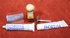 DDR Florena Rasiercreme Rasierpinsel Rasierer Seifendose, F3.1