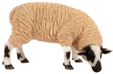 Weidende Schafe Garten Ornament Harz realistisch aussehende Wohndeko frostfest