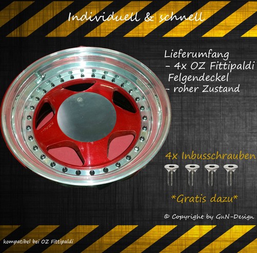 Fittipaldi felgendeckel - oz,