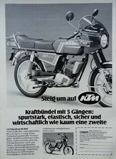 KTM 80 RLW Werbung 1981